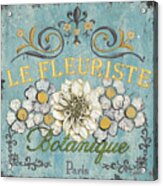 Le Fleuriste De Botanique Acrylic Print