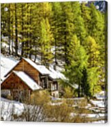 Le Jadis - French Alps Acrylic Print