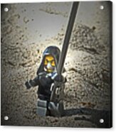 Lego Ninja Acrylic Print