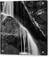 Lichtenhain Waterfall - Bw Version Acrylic Print