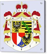 Liechtenstein Coat Of Arms Acrylic Print