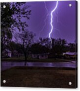 Lightning Acrylic Print