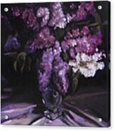 Lilacs Acrylic Print