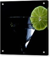 Lime Martini Acrylic Print