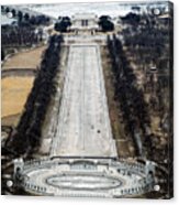 Lincoln And Wwii Memorials Acrylic Print