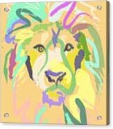 Lion Acrylic Print