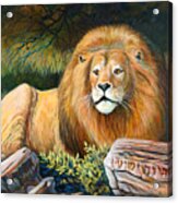 Yeshua, Lion Of Judah Acrylic Print