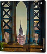 Little Empire State Building Acrylic Print