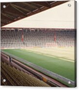 Liverpool - Anfield - The Kop 2 - 1991 Acrylic Print