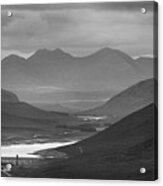 Loch Glascarnoch And An Teallach Acrylic Print