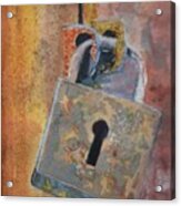 Locked In Locked Out Acrylic Print