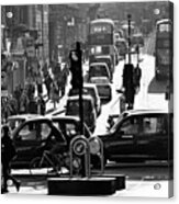 'london Rush Hour' Acrylic Print