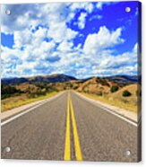 Lonely New Mexico Highway Acrylic Print
