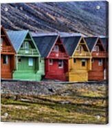 Longyearbyen Acrylic Print