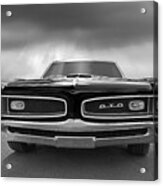 Look At Me - Gto Black And White Acrylic Print