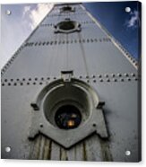 Looking Straight Up At The North Point Lighthouse Acrylic Print