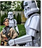 Looks Like C3po Was Right. Tk-401 And Acrylic Print