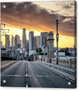 Los Angeles Sunset Acrylic Print