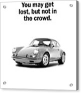 Lost In A Porsche Acrylic Print
