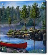 Lost In The Boundary Waters Acrylic Print
