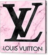 Louis Vuitton Pink Marble 2 Face Mask for Sale by Del Art
