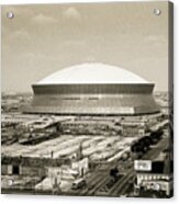 Louisiana Superdome Acrylic Print