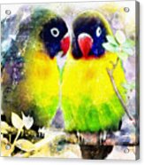 Love Birds2 Acrylic Print