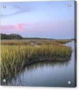 Lowcountry Marsh Grass On The Bohicket Acrylic Print