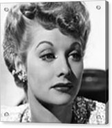 Lucille Ball, Ca. 1940s Acrylic Print