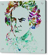 Ludwig Van Beethoven Acrylic Print