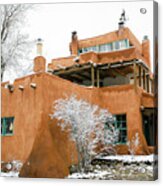 Mabel Luhan Dodge House 1 Acrylic Print