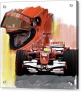 Macher  Michael Schumacher Acrylic Print