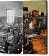 Machinist - The Standard Way 1915 - Side By Side Acrylic Print