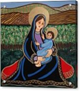 The Virgin And Child Acrylic Print