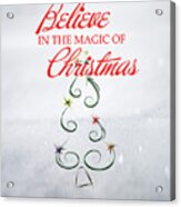 Magic Of Christmas Acrylic Print