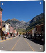 Main Street Telluride Acrylic Print