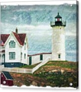 Maine Lighthouse Acrylic Print