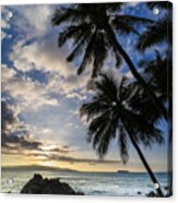 Makena Maui Hawaii Sunset Acrylic Print