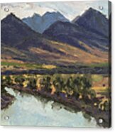 Mallard's Rest, Yellowstone River, Mt Acrylic Print