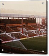 Manchester United - Old Trafford - Stretford End 1 - 1974 Acrylic Print