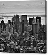 Manhattan Cityscape Acrylic Print