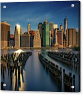 Manhattan Twinkle Acrylic Print