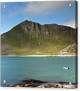 Mannen From Vik Beach Acrylic Print