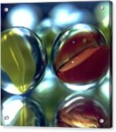 Marbles Acrylic Print