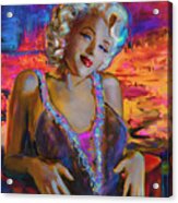 Marilyn Monroe 126 G Acrylic Print