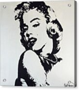 Marilyn Monroe / Glamour Acrylic Print