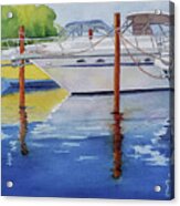 Marina Afternoon Acrylic Print