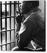 Martin Luther King, Jr, Sitting Acrylic Print
