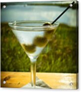 Martini On Fine Summer Day Acrylic Print