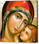 Mary Icon Acrylic Print